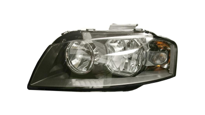 Far Audi A3 (8p), 05.2003-04.2008, partea Stanga, tip bec H7+H7+PY21W; electric; cu motor, DEPO