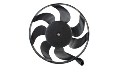 GMV ventilator radiator VW Touran (1T3), 2010-2015, motor 1.6 TDI, diesel, cu AC, 200 W; 295 mm; 2 pini, tip Siemens