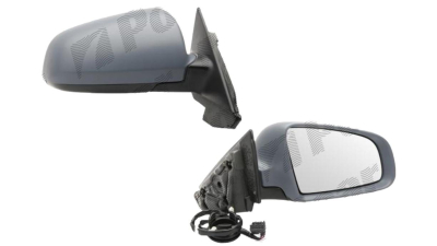 Oglinda exterioara Audi A3 (8P) 05.2003-04.2008 Model cu 3usi , partea Dreapta View Max Crom Convexa Carcasa pregatita , electrica, inclazita, cu primer