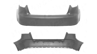 Bara spate Audi A3 (8p), 09.2004-04.2008, sportback, grunduita