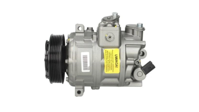 Compresor aer conditionat Audi A3 (8P), 07.2003-05.2009, motorizare 3.2 V6, benzina, rola curea 110 mm, 6 caneluri, de tip Denso: 7SEU16C