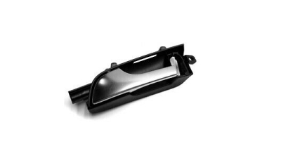 Maner deschidere usa interioara Audi A3 (8p), 05.2003-10.2012, Fata partea Stanga, negru; maner silver, Aftermarket