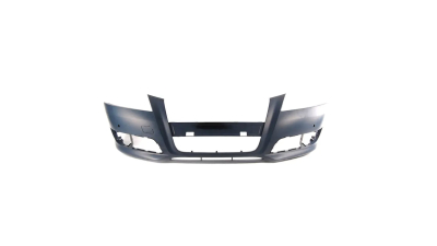 Bara fata Audi A3 (8p), 04.2008-10.2012, parte montare, grunduita, cu gauri pentru senzori parcare, 133207-1, Aftermarket