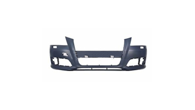 Bara fata Audi A3 (8p), 04.2008-10.2012, parte montare, grunduita, cu gauri pentru spalator, 133207-4, Aftermarket