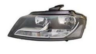 Far Audi A3 (8p), 04.08-10.12, electric , tip bec H1+H7 , fara motoras , omologare ECE, 44581; 8P0941003AJ; 8P0941003BB, Stanga