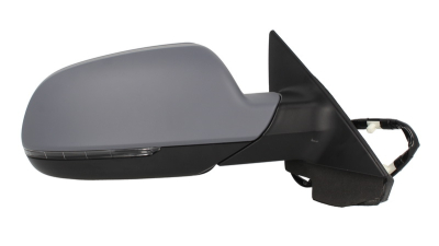 Oglinda usa exterioara Audi A3 (8p), 2010-10.2012, 5 Usi, partea Dreapta, reglare electrica; grunduit; incalzit; sticla convexa; geam cromat; cu Lucas, SRL