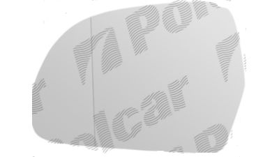 Geam oglinda Audi A3 (8P) 04.2008-2010, A4/S4 (B8) 2008-2010 Combi , 2007-2009 Sedan , A5/S5 (B8), 03.07-2010 , A6 (C6), 10.08-03.11 , A8 (D3), 2007-01.10 , Q3 (8U), 06.11-02.15 , Skoda OCTAVIA II (1Z3/1Z5), 10.08-12.13 , SUPERB (3T), 06.08-06.13 , stanga