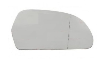 Geam oglinda Audi Q3 (8U) 06.2011-2015, A3 (8P) 04.08-2010, A4/S4 (B8) 11.07-10.11 Avant/Sedan , A6 (C6) 10.08-03.11 , A8 (D3) 2007-2010, OCTAVIA II (1Z3/1Z5), 10.08-12.13, Superb 2008-2013 partea dreapta View Max Crom Asferica Cu incalzire