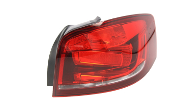 Stop spate lampa Audi A3 (8p), 04.08-10.12, cu 3 usi, omologare ECE, spate, fara suport bec, carcasa rosie, 8P3945096, Dreapta