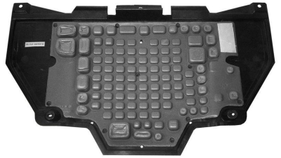 Scut cutie viteze Audi A4 (B6) 11.2000-11.2004, Audi A4 (B7) 11.2004-03.2008 , partea Fata , Polipropilena, Cu Amortizare, 8E0863822; 8E0863822C; 8E0863822D