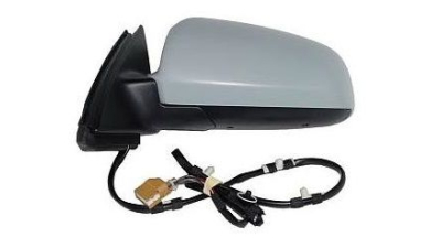 Oglinda exterioara Audi A4 (B6) 11.2000-11.2004 partea stanga View Max Crom Asferica 4F1858531J, 10 pini electrica pliabila