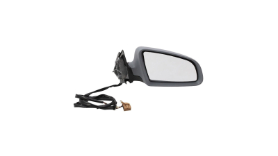 Oglinda exterioara Audi A4 (B6) 11.2000-11.2004 partea dreapta Best Auto Vest Crom Convexa Carcasa pregatita, 7 pini electrica incalzita