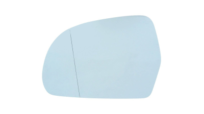 Geam oglinda Audi A6 (C6) Sedan/Avant 05.2004-10.2008 , A3 (8P) 2004-04.2008, A4 (B6), 11.00-11.04 , A4 (B7), 11.04-03.08, A8 (D3), 01.03-2008 , partea stanga fixare banda adeziva Best Auto Vest Crom Asferica
