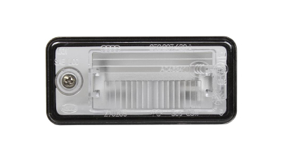 Lampa numar Audi A3 (8p), 05.2003-10.2012, A4 (B6), 11.2000-11.2004, A6 (C6), 05.2004-03.2011, partea Stanga, Spate, C5W; Omologare: ECE/SAE, DEPO