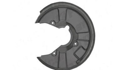 Protectie stropire disc frana Audi A4 (B6), 11.2000-11.2004, A4 (B7), 11.2004-03.2008, Spate, Dreapta, metal