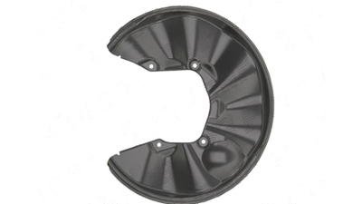 Protectie stropire disc frana Audi A4 (B6), 11.2000-11.2004, Spate, Dreapta, metal