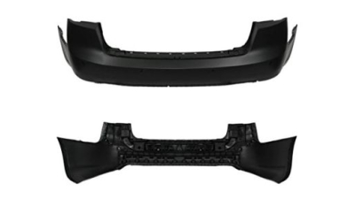 Bara spate Audi A4 (B7) SEDAN, 11.2004-03.2008, Primerizat, cu orificii pentru senzori de parcare, 8E5807503AGRU, 133596