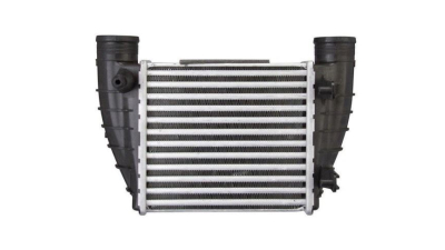 Intercooler Seat Exeo, 12.2008-2013, motor 2.0 TDI, diesel, 2.0 TSI, benzina, cu/fara AC, aluminiu brazat/plastic, 202x185x62 mm, intercooler dreapta, 