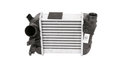 Intercooler Audi A4 (B7), 10.2004-03.2008, motor 3.0 TDI 150kw, 2.7 TDI 120/132kw, diesel, cu/fara AC, aluminiu brazat/plastic, 189x194x64 mm, J.Deus, intercooler stanga 