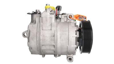 Compresor aer conditionat Audi A4 (B6), 11.2004-07.2006, motorizare 3.0 V6, benzina; A4 (B6), 11.2004-12.2005, 2.4 V6, benzina, rola curea 115 mm, 6 caneluri, de tip Denso: 7SEU17C