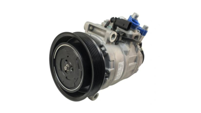 Compresor aer conditionat Audi A6/A6 Allroad (C6), 06.2006-03.2008, motorizare 2.0 TDI 103kw, diesel; A6/A6 Allroad (C6), 06.2006-08.2011, 2.0 TFSI 125kw, benzina, rola curea 110 mm, 6 caneluri, de tip Denso: 6SEU14C