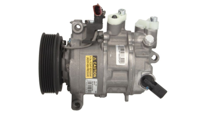 Compresor aer conditionat Audi A4 (B8), 11.2011-03.2012, motorizare 2.0 TDI 88/100/120kw, diesel, rola curea 110 mm, 6 caneluri, de tip Denso: 6SBU14C