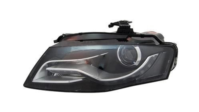 Far Audi A4/S4 (B8) Sedan/Avant 11.2007-2011 DEPO partea Stanga tip bec D3S+LED , bixenon cu daytime, fara balast/becuri/motoras