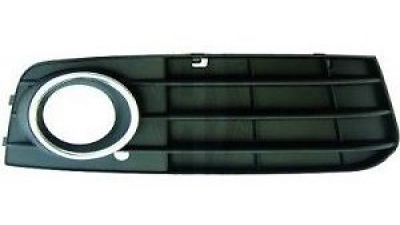 Grila bara fata Audi A4 B8 2007-2011, Dreapta, grila proiector ceata cu element cromat 8K0807682A