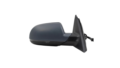 Oglinda usa exterioara Audi A4/S4 (B8), 2010-12.2015, partea Dreapta, reglare electrica; grunduit; incalzit; sticla asferica; geam cromat; rabatabil; memorie; 14 pini (poli); cu Lucas, View Max