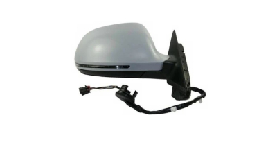 Oglinda usa exterioara Audi A4/S4 (B8), 2010-12.2015, partea Dreapta, reglare electrica; grunduit; incalzit; sticla convexa; geam cromat; cu Lucas, SRL