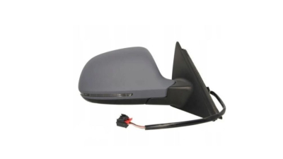 Oglinda usa exterioara AUDI A4/S4 (B8), 2008-10.2011 model COMBI; A4/S4 (B8), 11.2007-2009 SEDAN, partea dreapta, reglare electrica; grunduit; incalzit; sticla convexa; geam cromat; rabatabil; 16 gauri / 8 pini; cu semnalizare