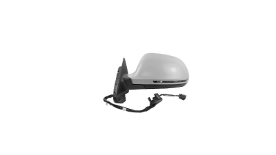 Oglinda exterioara Audi A4/S4 (B8) Sedan 11.2007-2009 , Combi/Avant 2008-10.2011 partea dreapta View Max Asferica Carcasa , cu primer , 6pini, electrica incalzita