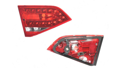 Stop spate lampa Audi A4/S4 (B8), 11.2007-10.2011 Model Sedan, spate, Stanga, partea interioara; LED+P21W+W16W; fara suport bec, DEPO