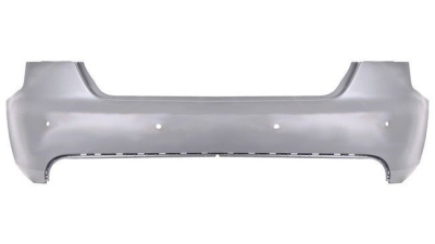 Bara spate Audi A4/S4 (B8) Sedan 11.2007-10.2011, Primerizat, cu orificii pentru senzori de parcare, 8K0807303AGRU, 133796-1