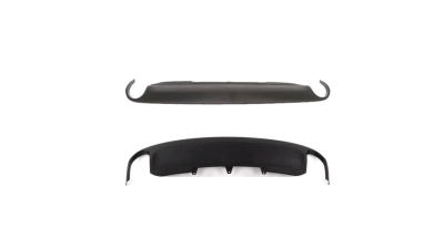 Spoiler bara spate spate Audi A4/S4 (B8), 11.2007-10.2011 Model 3.2, cu orificii de evacuare duble, 8K0807521A01C