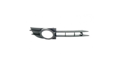 Grila bara fata Audi A6 (C6) Sedan/Combi, 05.2004-10.2008 DIESEL, Dreapta, 4F0807682, 133827-2 cu locas pentru proiectoare