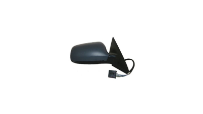 Oglinda usa exterioara AUDI A6 (C6), 05.2004-10.2008, model Avant, SEDAN, SRL, partea dreapta, reglare electrica; carcasa neagra partial primerizata; incalzit; sticla convexa; geam cromat; 16 gauri / 5 pini
