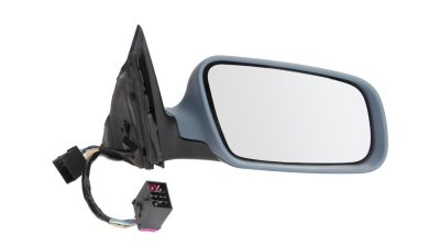 Oglinda exterioara Audi A6 (C6) Sedan/Avant 05.2004-10.2008 partea dreapta View Max Crom Convexa 4B1858532BJ, 13 pini cu memorie , electrica pliabila