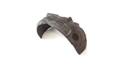 Carenaj roata Audi A6 (C6), 05.2004-10.2008, punte Fata, partea Dreapta, PET, Aftermarket