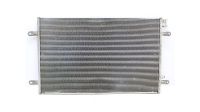 Condensator climatizare Audi A6/A6 Allroad (C6), 05.2004-05.2006, motor 3.0 V6, 160 kw benzina; 3.0 TDI, 165 kw diesel, full aluminiu brazat, 665(610)x402(390)x16 mm, fara filtru uscator