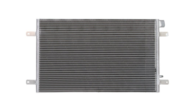 Condensator climatizare Audi A6/A6 Allroad (C6), 05.2004-05.2006, motor 3.0 V6, 160 kw benzina; 3.0 TDI, 165 kw diesel, full aluminiu brazat, 660(620)x407x16 mm, fara filtru uscator