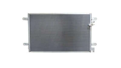 Condensator climatizare Audi A6/A6 Allroad (C6), 09.2005-06.2006, motor 2.0 TDI, 89 kw diesel, cv manuala, full aluminiu brazat, 660(620)x403(383)x16 mm, fara filtru uscator