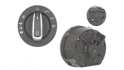 Bloc lumini, comutator Audi A6 (C6), 05.2004-03.2011, lumini; lampa ceata spate; fata proiectoare ceata; 8 pini