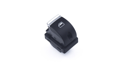 Comutator geam usa fata AUDI A3 (8P), 05.2003-2012; A6 (C6), 05.2004-2011; Q7 (4L), 2005-07.2015,1 buton