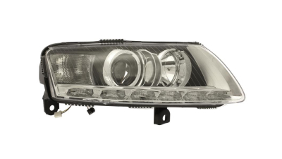 Far Audi A6 (C6), 10.2008-03.2011, partea Dreapta, xenon; cu lumina de zi; 12V; D3S+H7+LED+PY21W; electric; fara ballast; cu motor, DEPO