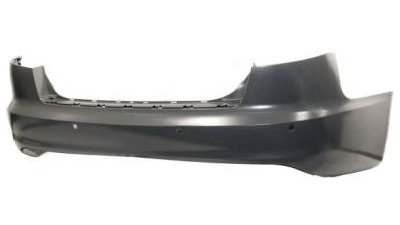 Bara spate Audi A6 (C6) Sedan , 10.2008-03.2011, Primerizat, cu orificii pentru senzori de parcare, 4F5807303EGRU, 133996-1