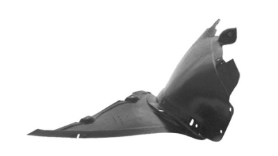 Carenaj roata Audi TT (8J), 05.2006-09.2014, partea Stanga, Punte Fata / parte fata , 8J0821191E, 1351FL1T , polietilena