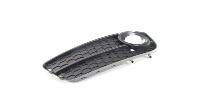 Grila bara Audi A5/S5 (B8) 03.2007-10.2011, Fata, Stanga, Cu gaura pentru proiector, 8T080768101C