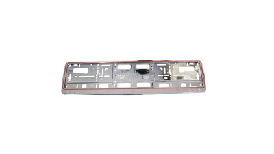 Suport numar inmatriculare cromat 52 x 11 cm
