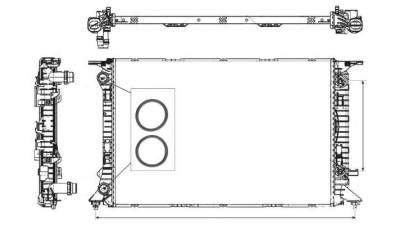 Radiator racire Best Auto Vest 1365082X